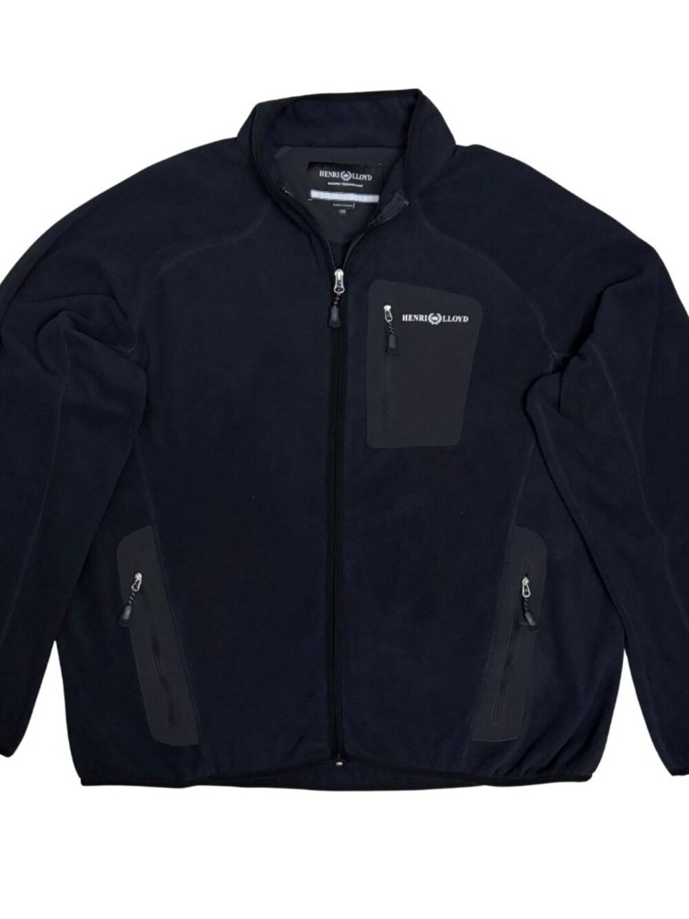 HENRI LLOYD Fleece Jacket Sailing Marine Tech Light Sweater Shacket Mens 2XL
